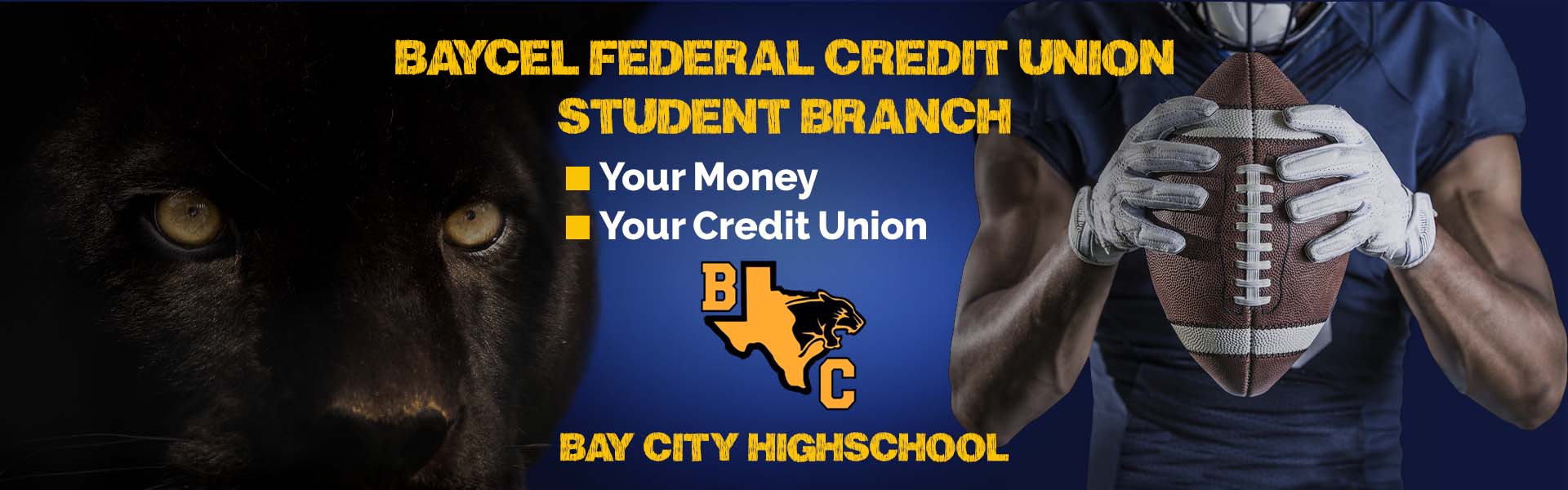 Promotion for new Bay City Highschool branch Banner